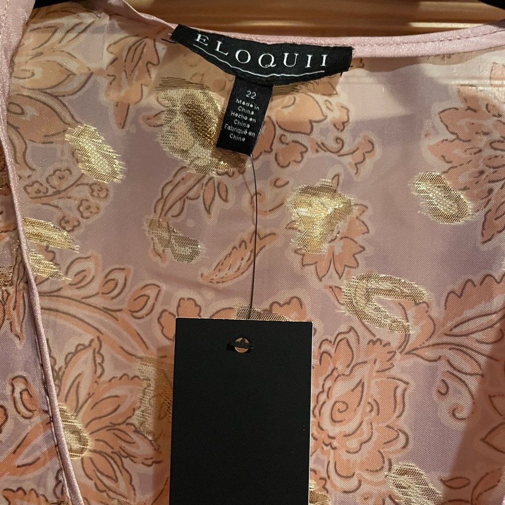 Clipped Jacquard Ruffle Mini Dress - Picture 4 of 9
